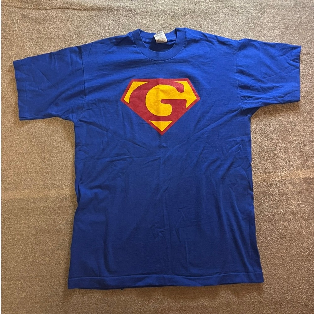 Vintage 90s Granny's Movers San Francisco T-Shirt Blue Fruit of the Loom Large